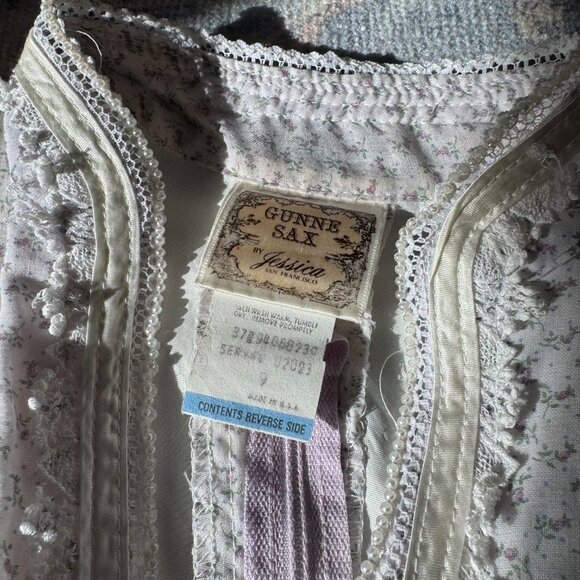 Vintage Gunne Sax by Jessica McClintock Prairie Dress - Picture 3 of 8